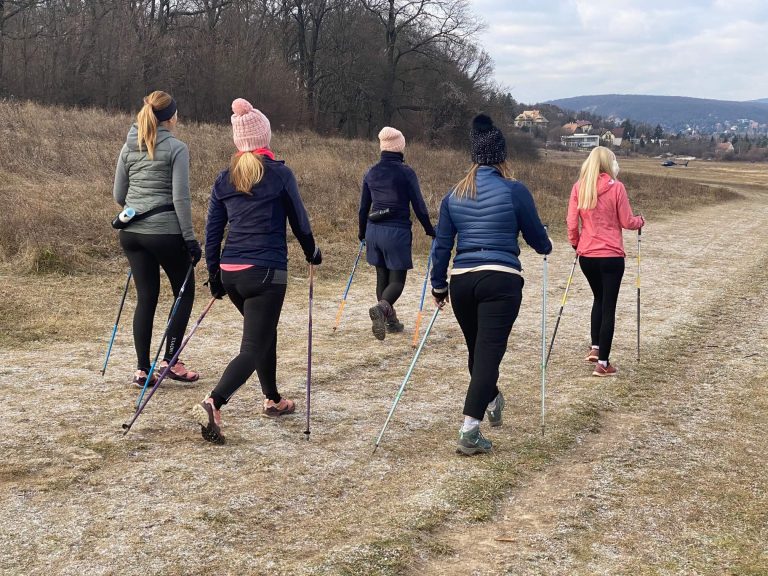 Nordic Walking edzések egész évben
