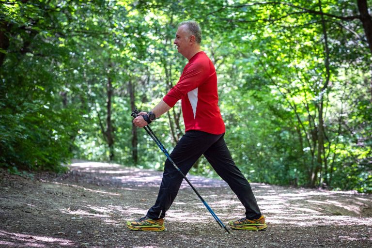 Helyes nordic walking technika