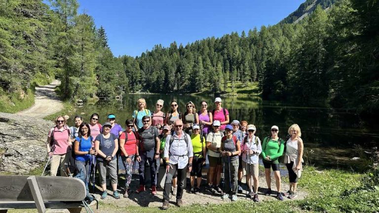 Egészséges öregedés: nordic walking túra a hegyekben (Koltai András saját fotója)